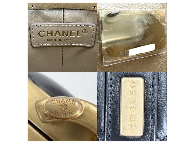 Borsa a tracolla mini Chanel Matelassé Nero - vista 6