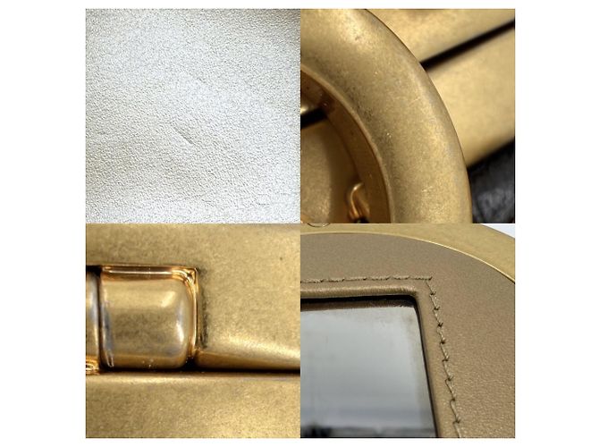 Borsa a tracolla mini Chanel Matelassé Nero - vista 8
