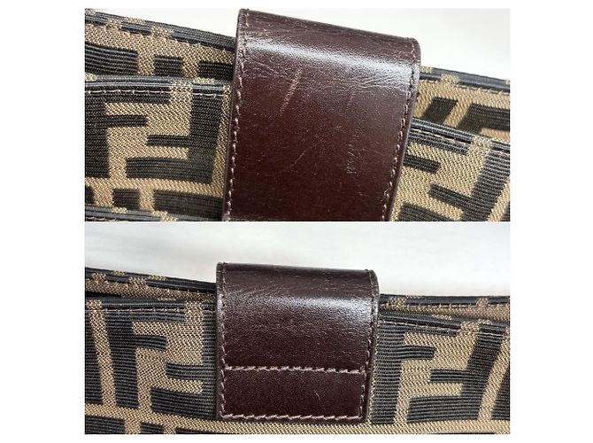 Borsa monospalla Zucca da donna Fendi Marrone - vista 6