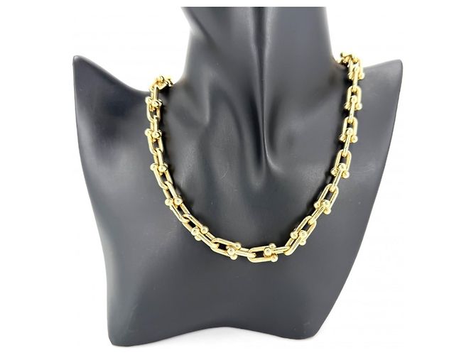 Collana Tiffany & Co. Hardware da donna, piccoli anelli in oro giallo 18K - vista 2