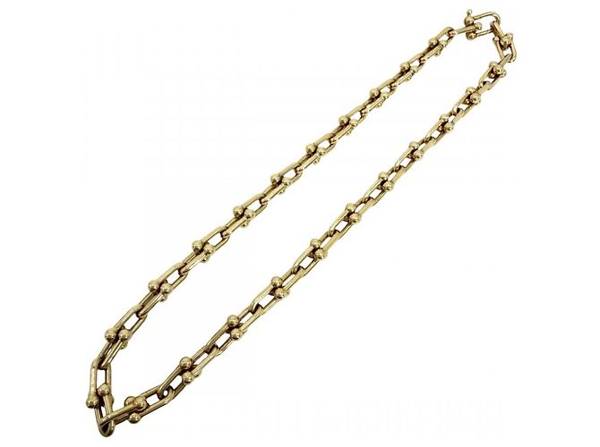 Collana Tiffany & Co. Hardware da donna, piccoli anelli in oro giallo 18K - vista 4