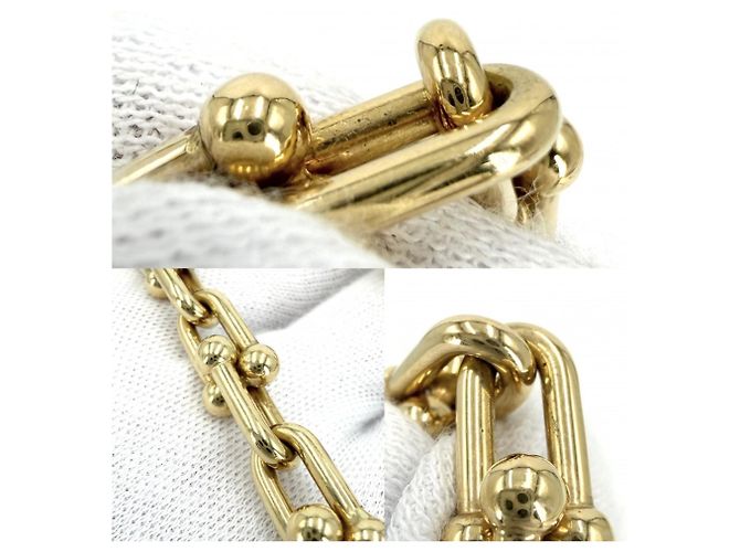 Collana Tiffany & Co. Hardware da donna, piccoli anelli in oro giallo 18K - vista 5