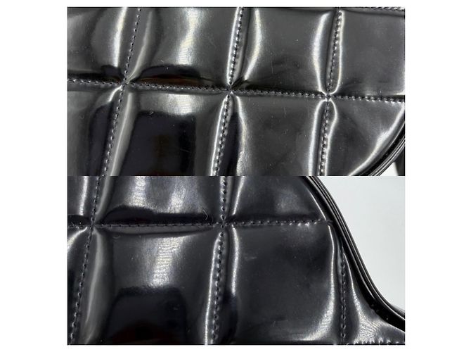 Borsa Vanity Chanel Matelassé a forma di cuore Nero - vista 7