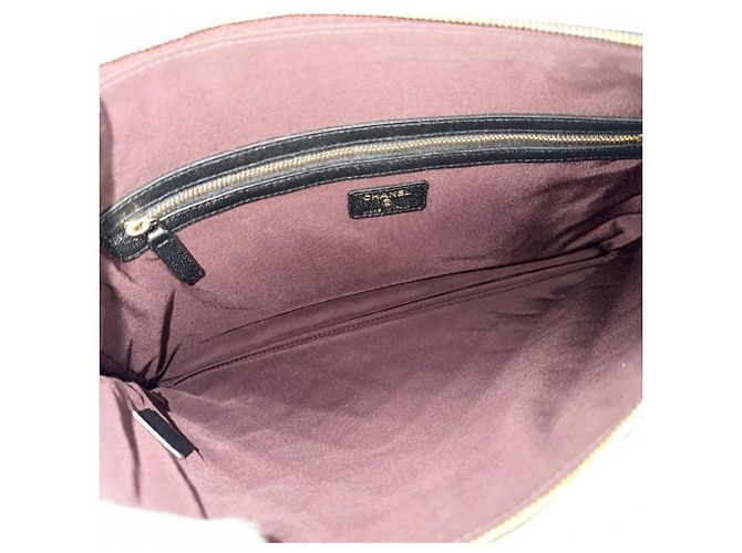 Borsa a pochette Chanel Matelassé Nero - vista 4