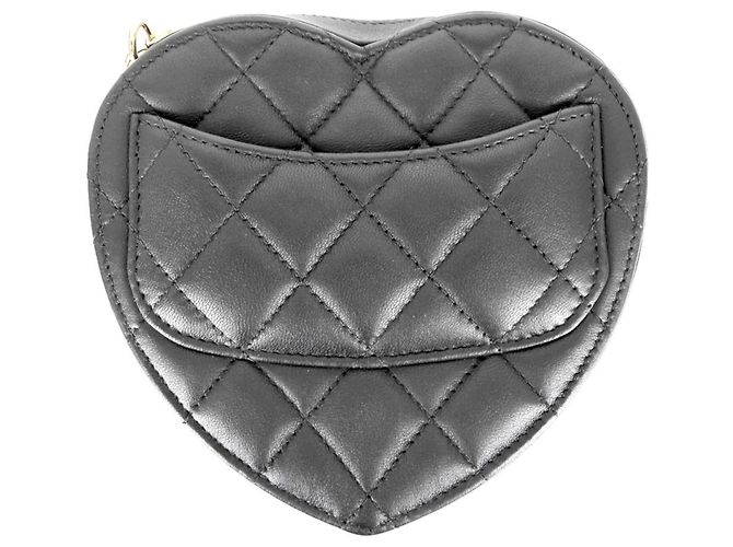 Borsa a tracolla Chanel Matelassé Nero - vista 2