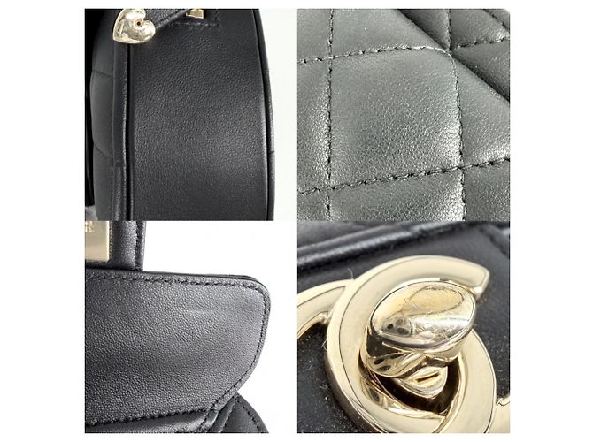 Borsa a tracolla Chanel Matelassé Nero - vista 6
