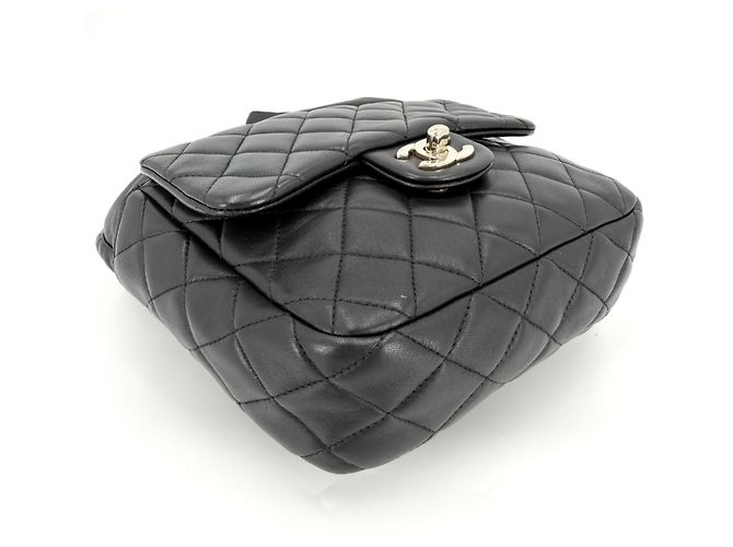 Zaino Chanel da donna in pelle nera Nero - vista 3