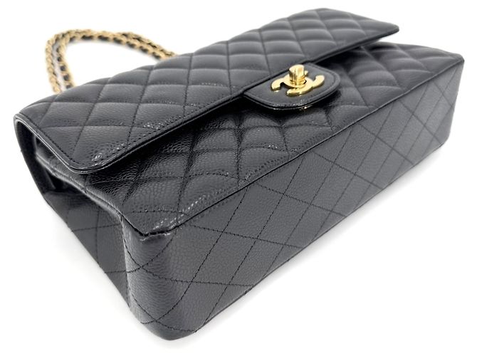 Sac à bandoulière Chanel Matelassé 25 Noir - vue 3