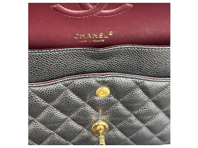 Sac à bandoulière Chanel Matelassé 25 Noir - vue 8