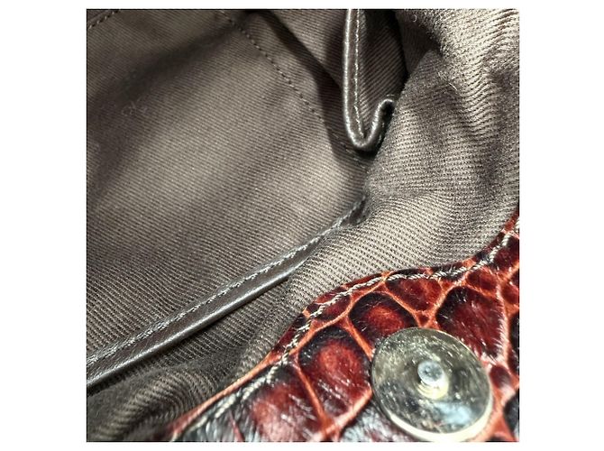 Céline Borsa Celine Macadam da donna Marrone - vista 8