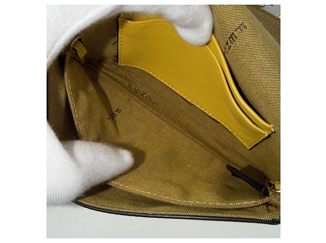 Borsa Micro Mini Fendi da donna Giallo - vista 4