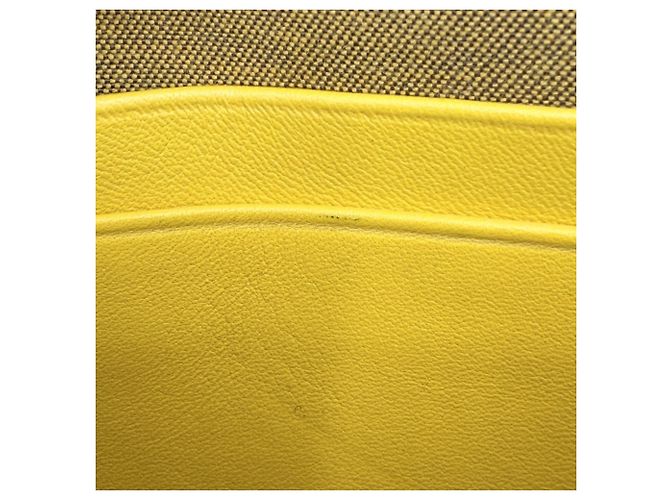 Borsa Micro Mini Fendi da donna Giallo - vista 7