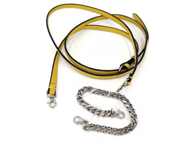 Borsa Micro Mini Fendi da donna Giallo - vista 8