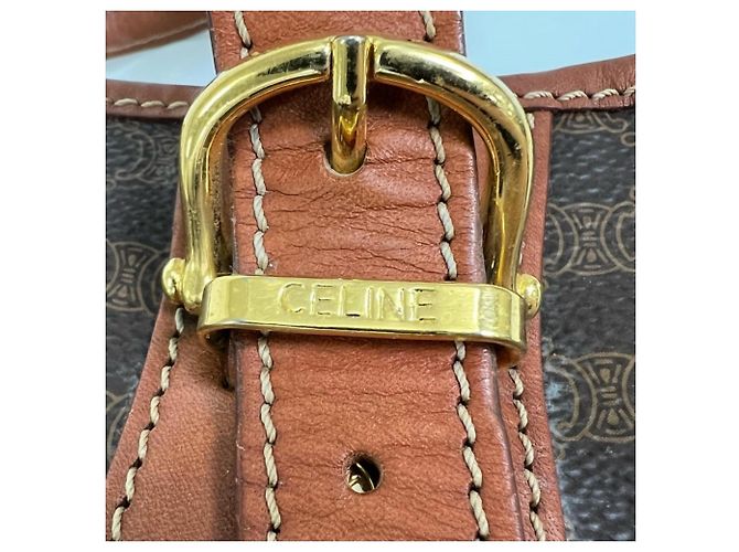 Céline Celine Shopper aus braunem Leder - Ansicht 11
