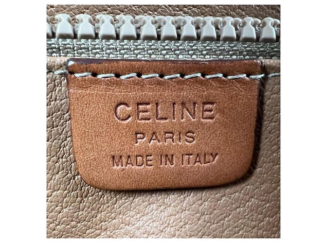Céline Celine Shopper aus braunem Leder - Ansicht 13