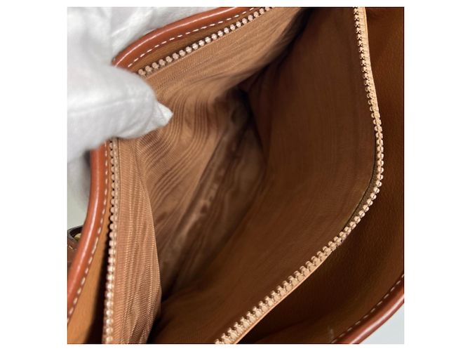Céline Celine Shopper aus braunem Leder - Ansicht 15