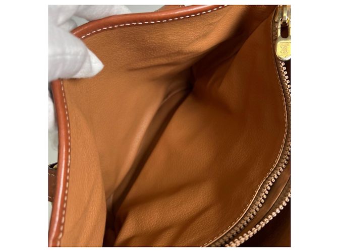 Céline Celine Shopper aus braunem Leder - Ansicht 16