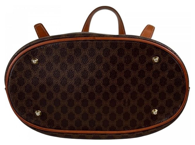 Céline Celine Shopper aus braunem Leder - Ansicht 4