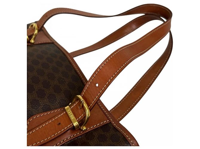 Céline Celine Shopper aus braunem Leder - Ansicht 6