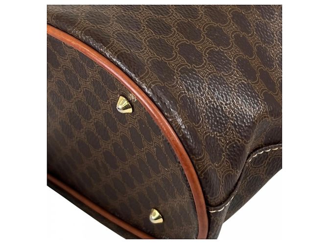 Céline Celine Shopper aus braunem Leder - Ansicht 8