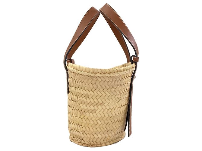 Borsa Tote Loewe Small Basket Marrone - vista 3