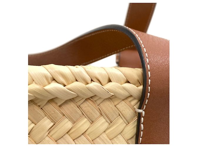 Borsa Tote Loewe Small Basket Marrone - vista 8