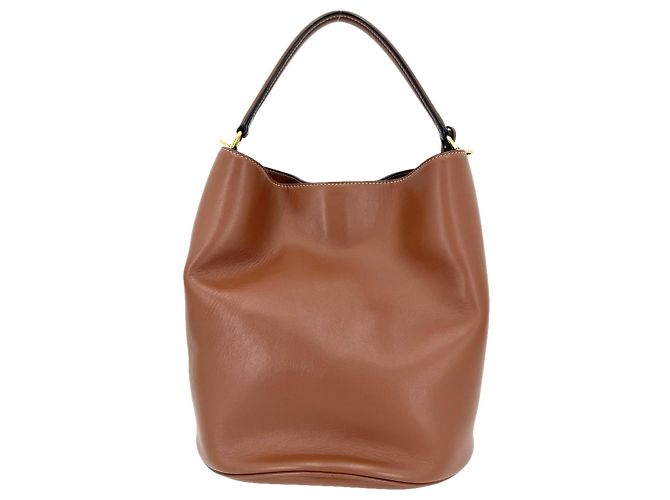 Céline Borsa a tracolla Bucket 16 da donna Celine Marrone - vista 2