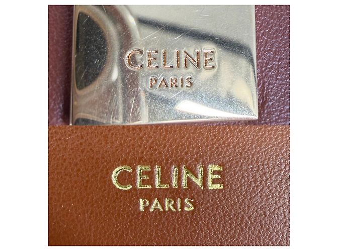 Céline Borsa a tracolla Bucket 16 da donna Celine Marrone - vista 5
