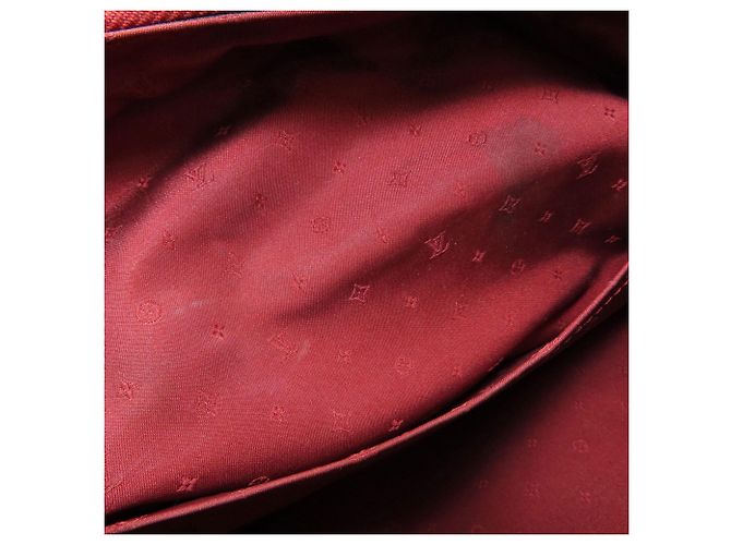 Borsa Tote Louis Vuitton Suhali Radiu Rosso - vista 11