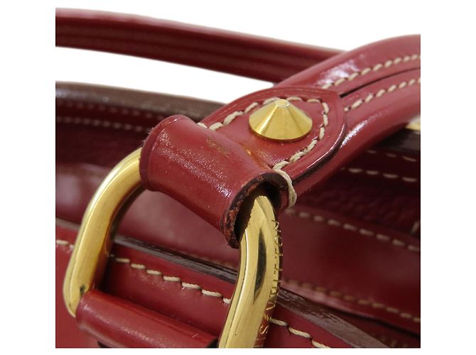 Borsa Tote Louis Vuitton Suhali Radiu Rosso - vista 17