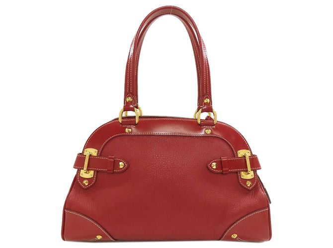 Borsa Tote Louis Vuitton Suhali Radiu Rosso - vista 2