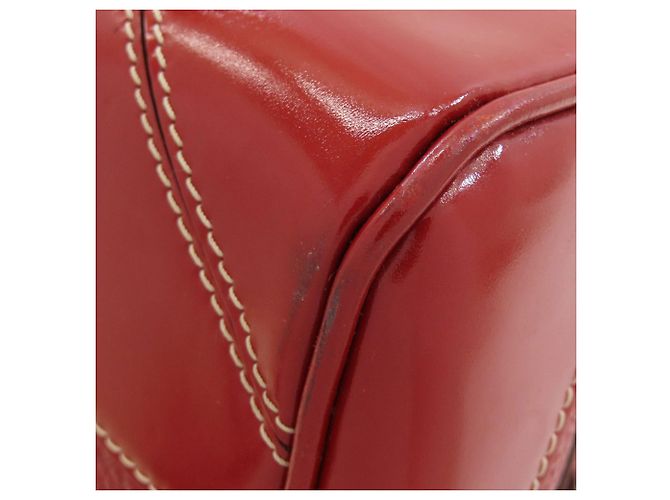 Borsa Tote Louis Vuitton Suhali Radiu Rosso - vista 20