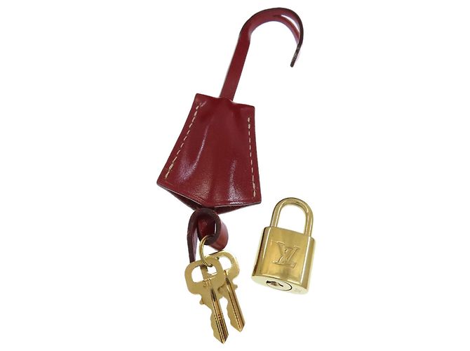 Borsa Tote Louis Vuitton Suhali Radiu Rosso - vista 8