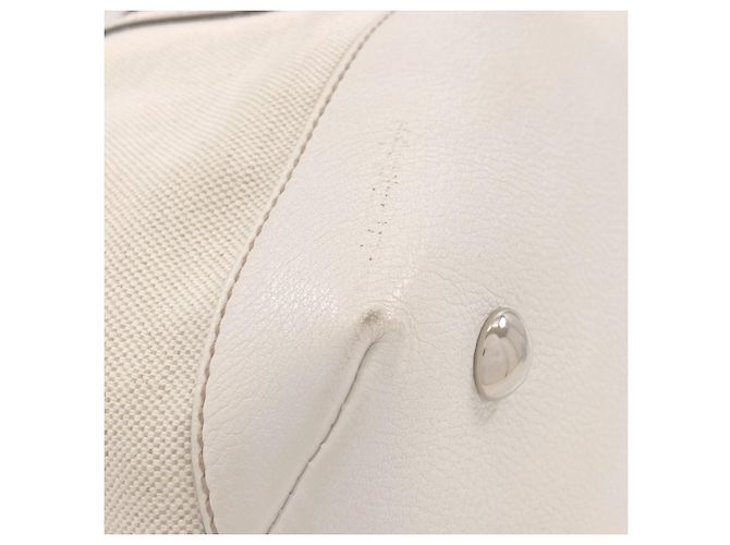 Borsa Tote Gucci Sherry Line Bianco - vista 14