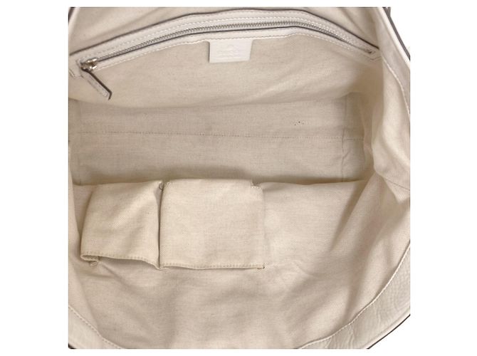 Borsa Tote Gucci Sherry Line Bianco - vista 5
