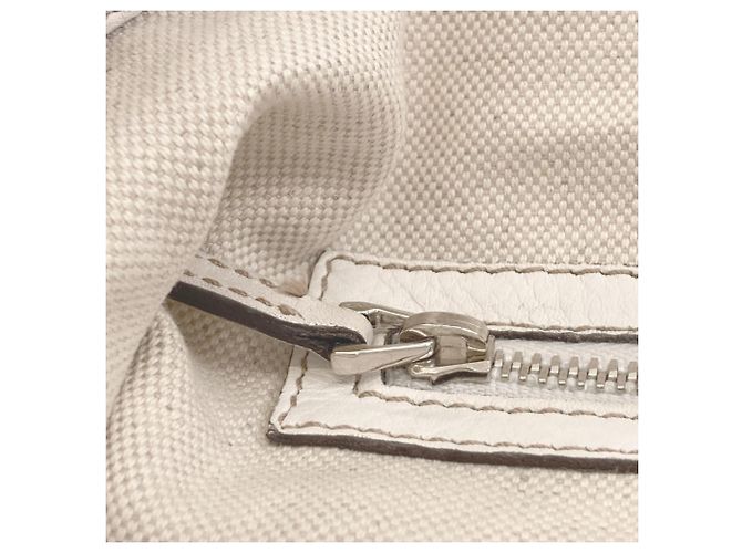 Borsa Tote Gucci Sherry Line Bianco - vista 9