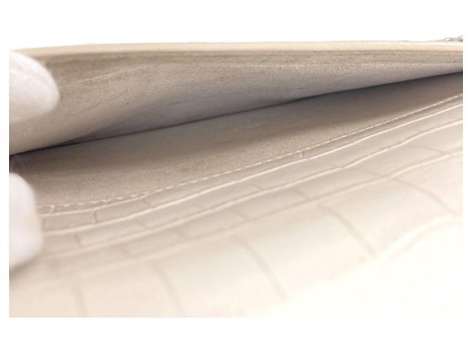 Borsa a tracolla Saint Laurent Sunset Medium Bianco - vista 13