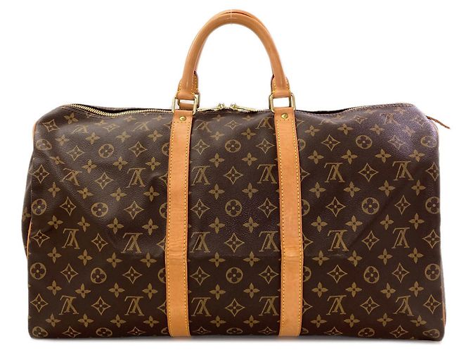 Borsa Boston Louis Vuitton Monogram Keepall 50 Monogramma - vista 2