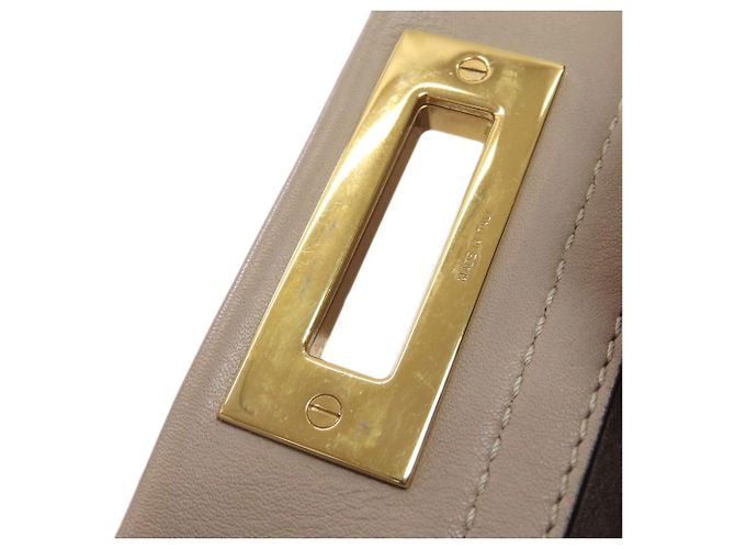 Fendi Peekaboo 2-Way Handbag Grey - view 13