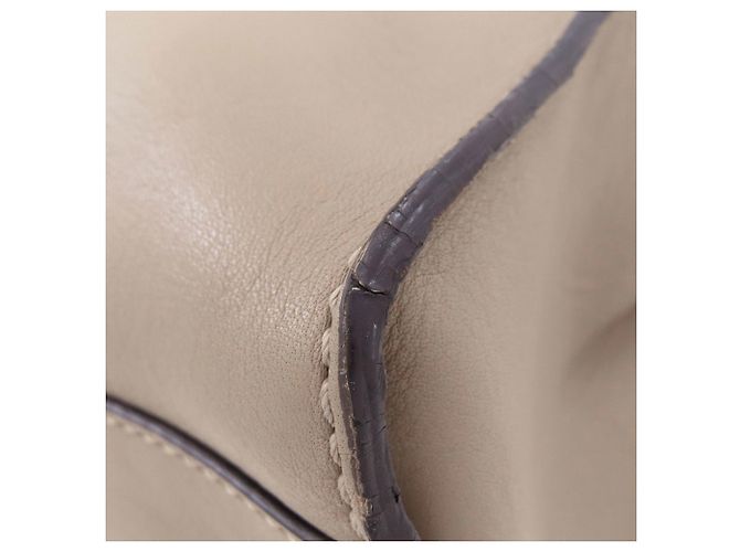 Fendi Peekaboo 2-Way Handbag Grey - view 20
