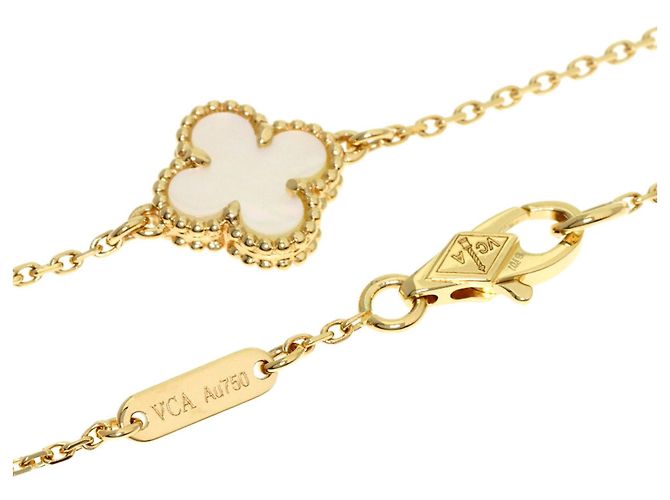 Bracciale Sweet Alhambra in madreperla Van Cleef & Arpels - vista 3