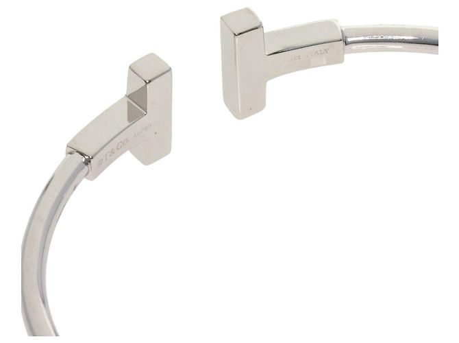 Bracciale con charm in oro bianco e diamanti Tiffany & Co. - vista 4