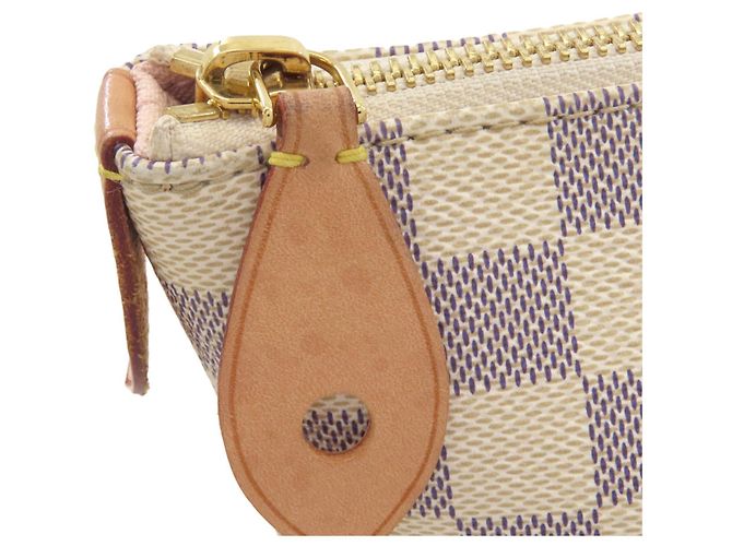 Borsa Tote Louis Vuitton Iena PM Blu Damier ebene - vista 9