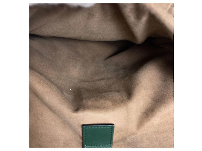 Zaino Gucci GG Blooms con ricamo a uccello Marrone - vista 10