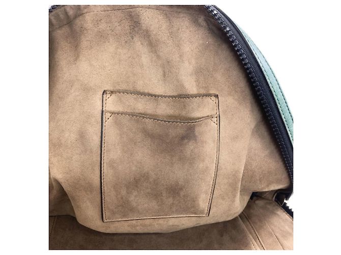 Zaino Gucci GG Blooms con ricamo a uccello Marrone - vista 9