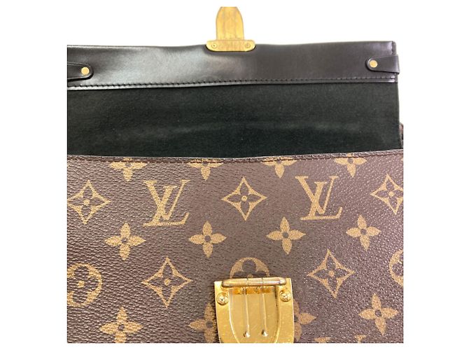 Louis Vuitton M43125 Flap Bag MM Schwarz Monogramm - Ansicht 10
