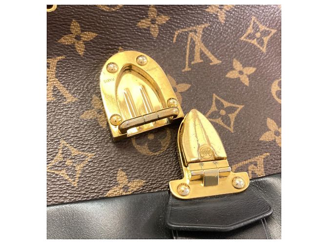Louis Vuitton M43125 Flap Bag MM Schwarz Monogramm - Ansicht 14