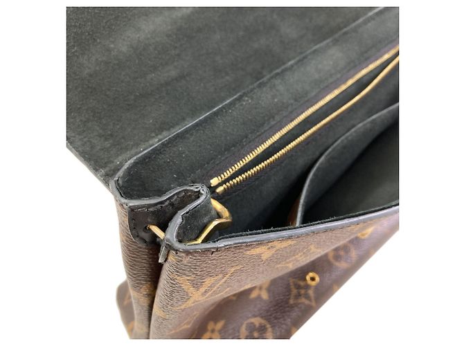 Louis Vuitton M43125 Flap Bag MM Schwarz Monogramm - Ansicht 9