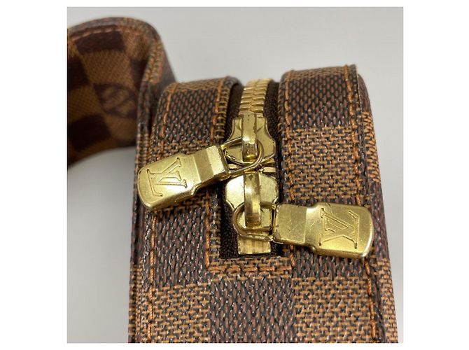 Borsa a tracolla Louis Vuitton Geronimos Marrone - vista 11