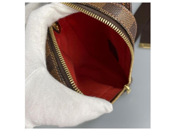 Borsa a tracolla Louis Vuitton Geronimos Marrone - vista 6